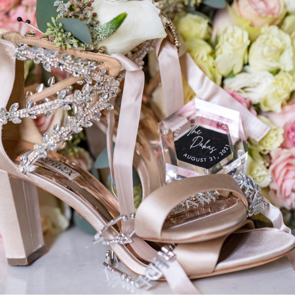 Beautiful wedding shoes